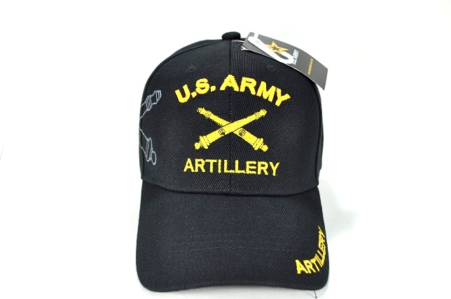 CAP-1248B U.S.ARMY ARTILLERY - BLACK